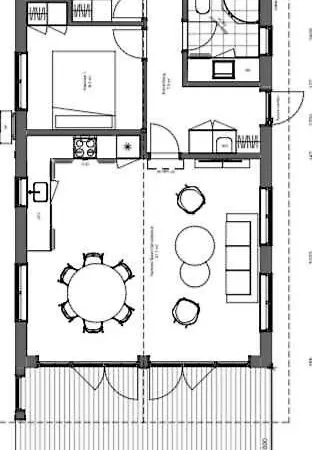 Дом отдыха Beautiful Home, From 2021, With A Lovely Seaview Рённе